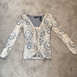 Long sleeve blouse